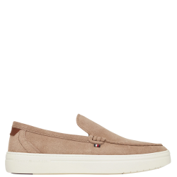 Ανδρικά Μοκασίνια/Loafers Μπεζ Suede FM0FM05354-AFE Tommy Hilfiger