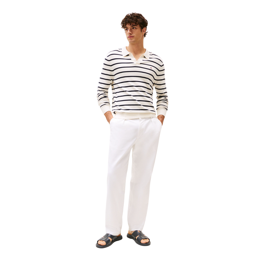 TOMMY HILFIGER</br>Ανδρικές Παντόφλες Μαύρο Δέρμα FM0FM05357-BDS Tommy Hilfiger TOMMY HILFIGER</br>Ανδρικές Παντόφλες Μαύρο Δέρμα FM0FM05357-BDS Tommy Hilfiger