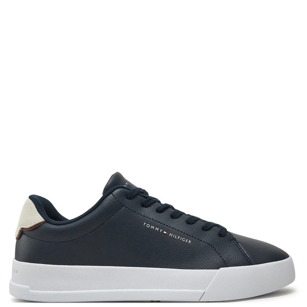 TOMMY HILFIGER</br>Ανδρικά Sneakers Μπλε Δέρμα FM0FM05367-DW5 Tommy Hilfiger TOMMY HILFIGER</br>Ανδρικά Sneakers Μπλε Δέρμα FM0FM05367-DW5 Tommy Hilfiger