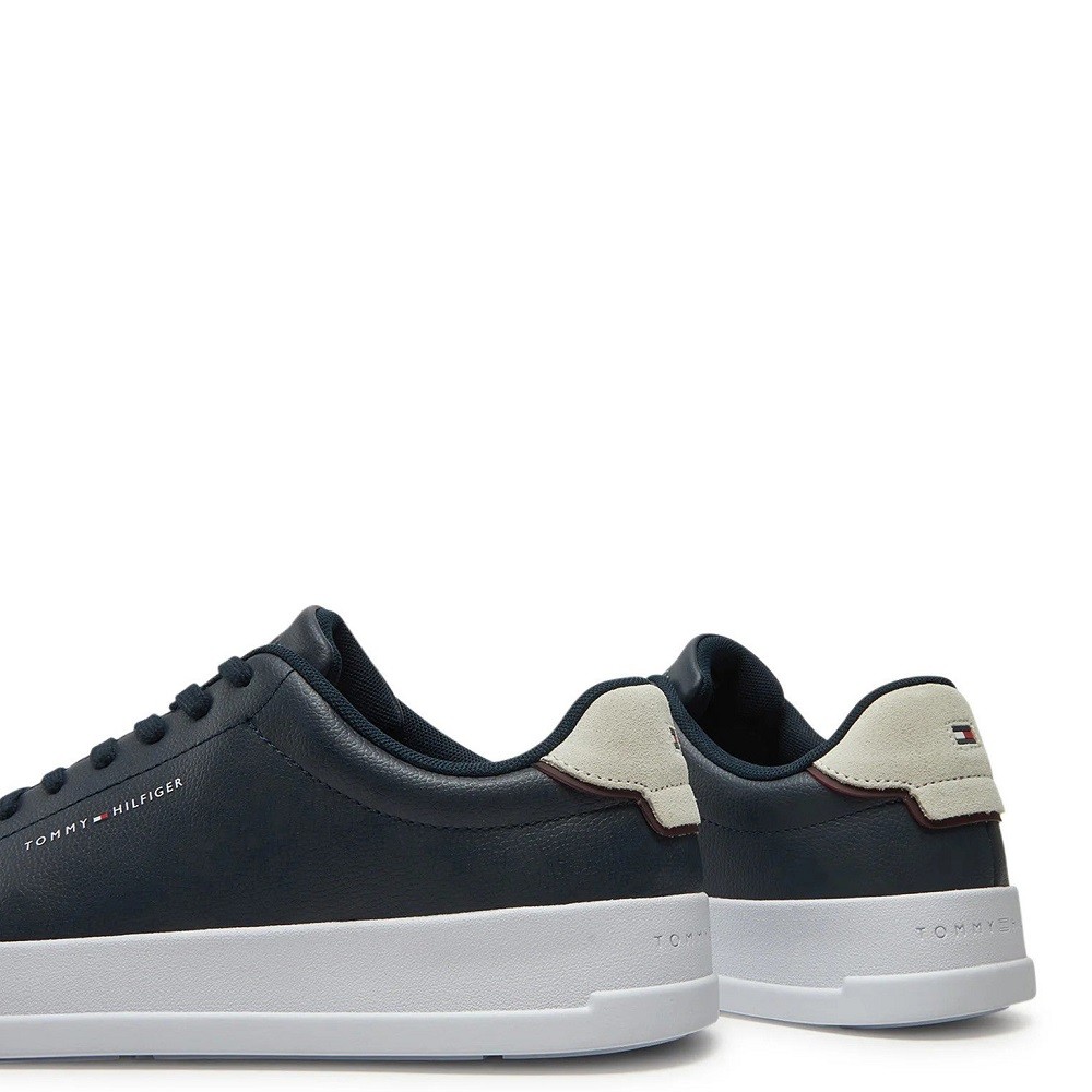 TOMMY HILFIGER</br>Ανδρικά Sneakers Μπλε Δέρμα FM0FM05367-DW5 Tommy Hilfiger TOMMY HILFIGER</br>Ανδρικά Sneakers Μπλε Δέρμα FM0FM05367-DW5 Tommy Hilfiger