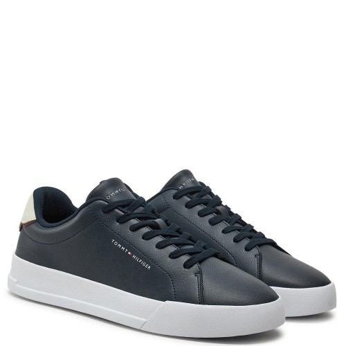 Ανδρικά Sneakers Μπλε Δέρμα FM0FM05367-DW5 Tommy Hilfiger