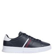 Tommy Hilfiger FM0FM05406-DW5 Ανδρικά Sneakers Μπλε Δέρμα 