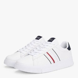 Ανδρικά Sneakers Λευκό Δέρμα FM0FM05406-YBS Tommy Hilfiger