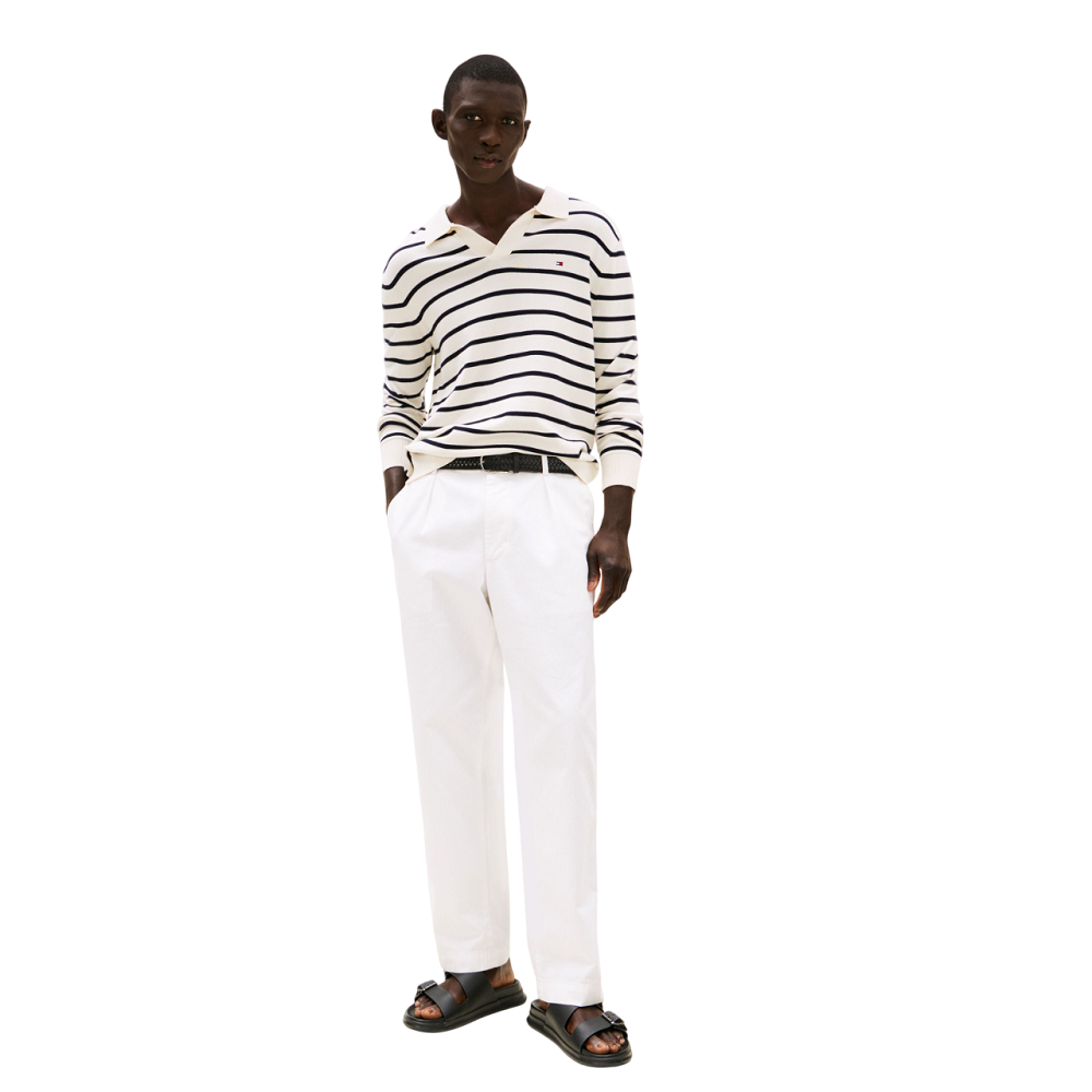 TOMMY HILFIGER</br>Ανδρικές Παντόφλες Μαύρο Δέρμα FM0FM05414-BDS Tommy Hilfiger TOMMY HILFIGER</br>Ανδρικές Παντόφλες Μαύρο Δέρμα FM0FM05414-BDS Tommy Hilfiger