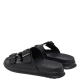 TOMMY HILFIGER</br>Ανδρικές Παντόφλες Μαύρο Δέρμα FM0FM05414-BDS Tommy Hilfiger TOMMY HILFIGER</br>Ανδρικές Παντόφλες Μαύρο Δέρμα FM0FM05414-BDS Tommy Hilfiger