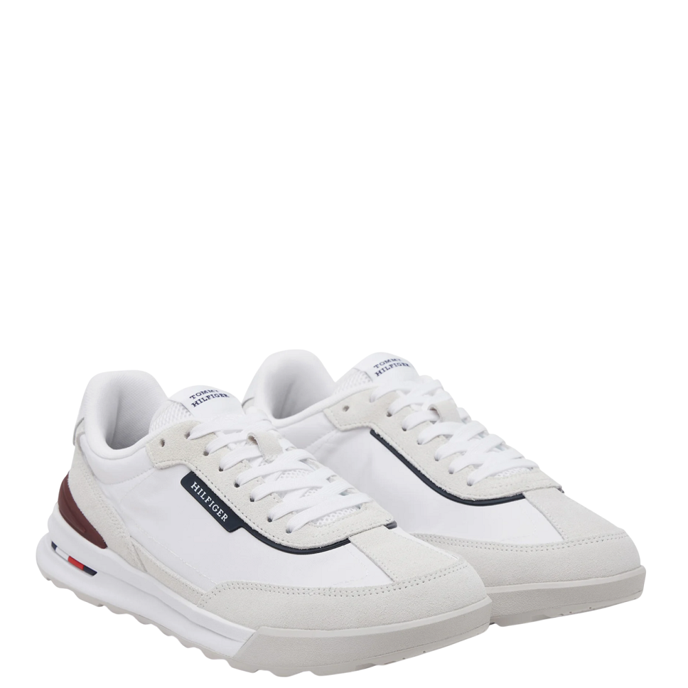 TOMMY HILFIGER</br>Ανδρικά Sneakers Λευκό FM0FM05425-YBS Tommy Hilfiger TOMMY HILFIGER</br>Ανδρικά Sneakers Λευκό FM0FM05425-YBS Tommy Hilfiger