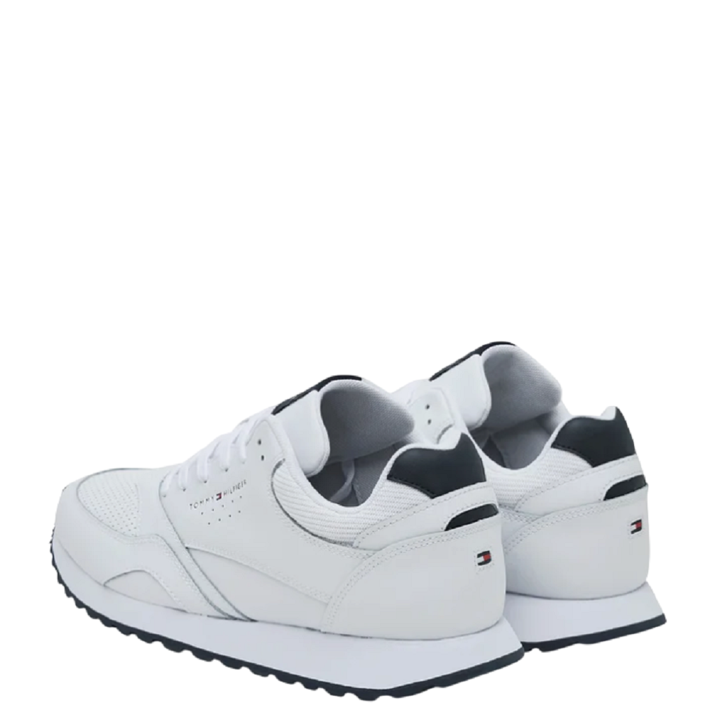 TOMMY HILFIGER</br>Ανδρικά Sneakers Λευκό Δέρμα FM0FM05512-YBS Tommy Hilfiger