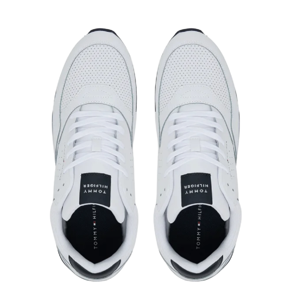 TOMMY HILFIGER</br>Ανδρικά Sneakers Λευκό Δέρμα FM0FM05512-YBS Tommy Hilfiger