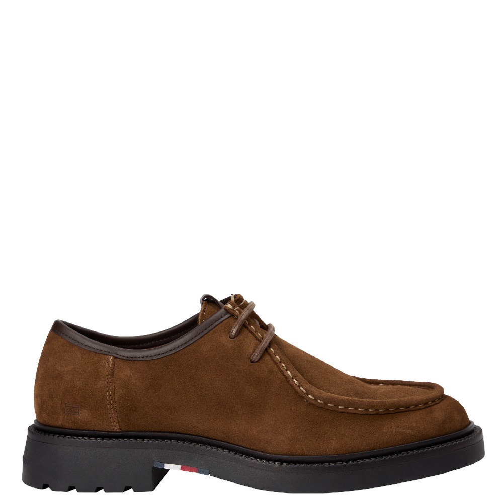 TOMMY HILFIGER</br>Tommy Hilfiger Comfort Lightweight Suede Moc Toe Shoes FM0FM05589-GVQ Ανδρικά Δετά Παπούτσια Ταμπά Suede TOMMY HILFIGER</br>Tommy Hilfiger Comfort Lightweight Suede Moc Toe Shoes FM0FM05589-GVQ Ανδρικά Δετά Παπούτσια Ταμπά Suede