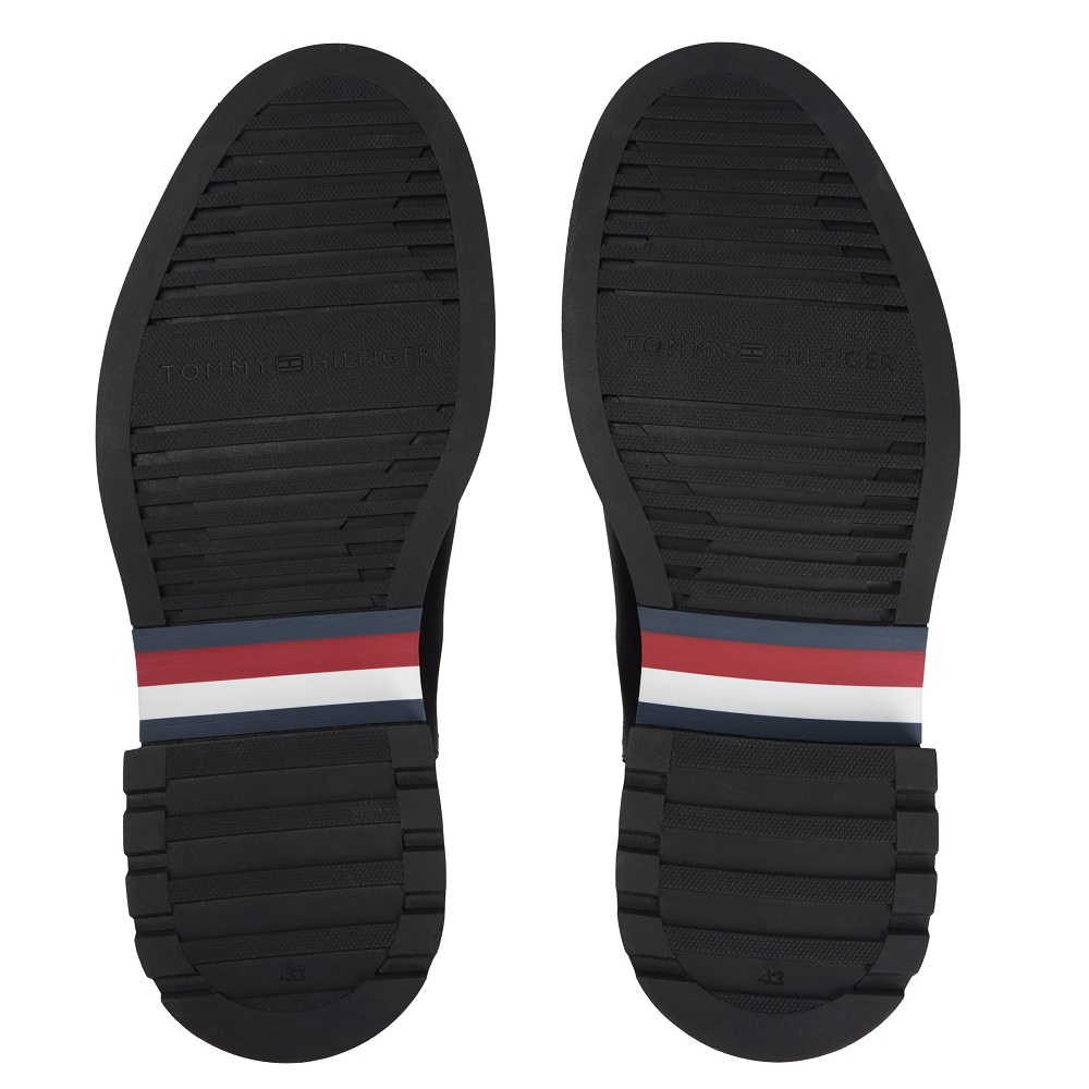 TOMMY HILFIGER</br>Tommy Hilfiger Comfort Lightweight Leather Chelsea FM0FM05591-BDS Ανδρικά Μποτάκια Chelsea Μαύρο Δέρμα  TOMMY HILFIGER</br>Tommy Hilfiger Comfort Lightweight Leather Chelsea FM0FM05591-BDS Ανδρικά Μποτάκια Chelsea Μαύρο Δέρμα