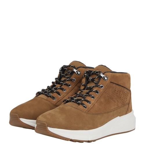 Tommy Hilfiger Nubuck Suede Hybrid Boots FM0FM05609-GWJ Ανδρικά Μποτάκια Ταμπά Suede/Nubuck Tommy Hilfiger Nubuck Suede Hybrid Boots FM0FM05609-GWJ Ανδρικά Μποτάκια Ταμπά Suede/Nubuck