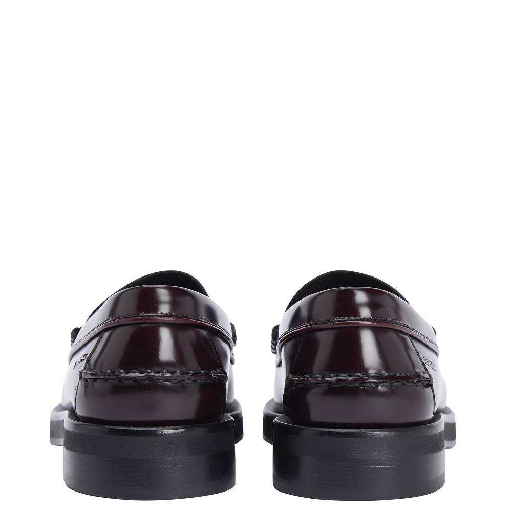 TOMMY HILFIGER</br>Tommy Hilfiger Classic High Hilfiger Abra Loafers FM0FM05624-XUT Ανδρικά Μοκασίνια Μπορντώ Δέρμα