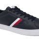 TOMMY HILFIGER</br>Tommy Hilfiger Icon Court Stripes FM0FM05628-DW5 Ανδρικά Sneakers Μπλε Δέρμα