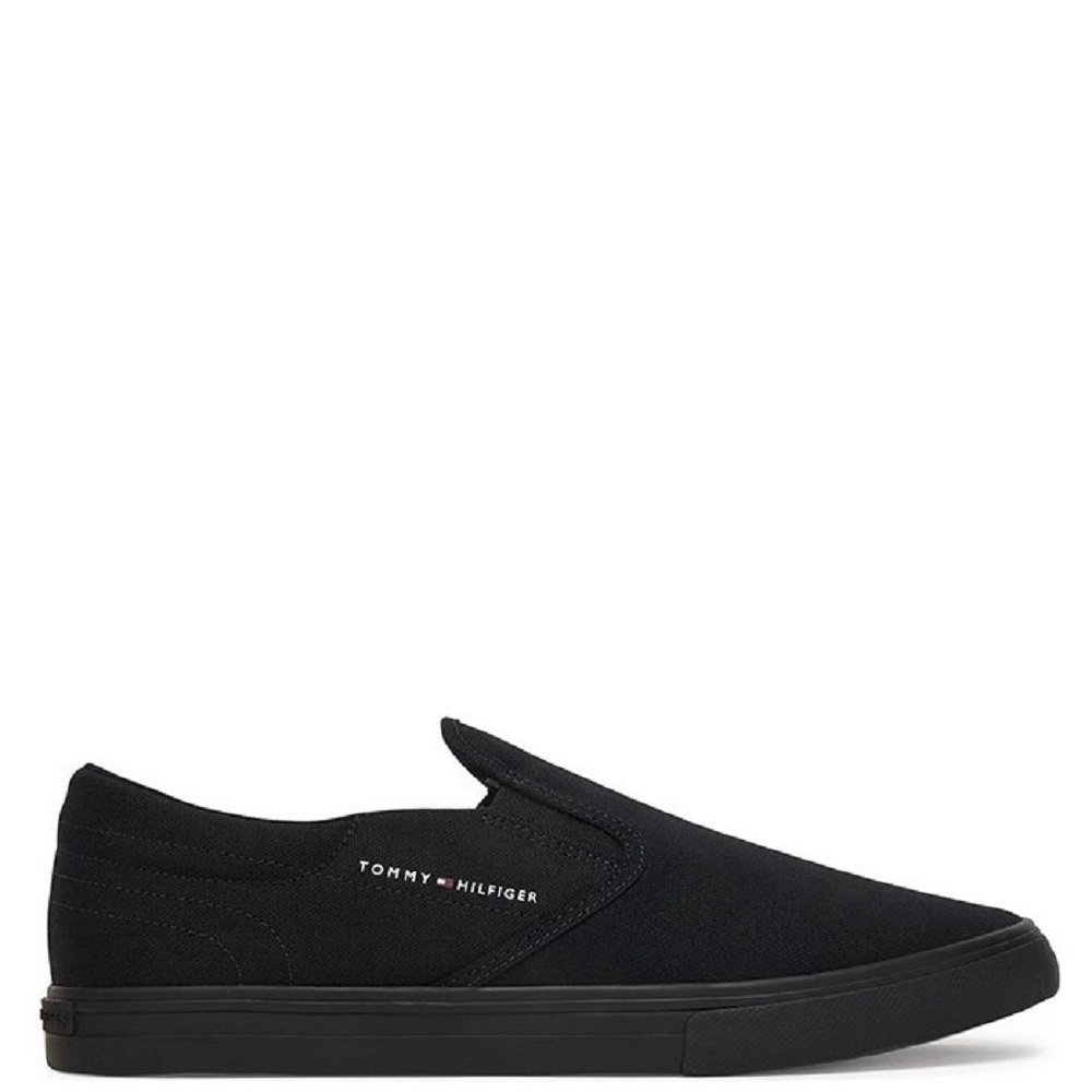 TOMMY HILFIGER</br>Tommy Hilfiger FM0FM05689-BDS Ανδρικά Sneakers Slip-On Μαύρο