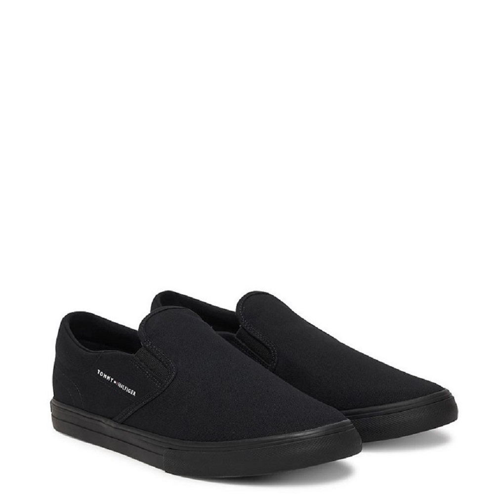 TOMMY HILFIGER</br>Tommy Hilfiger FM0FM05689-BDS Ανδρικά Sneakers Slip-On Μαύρο