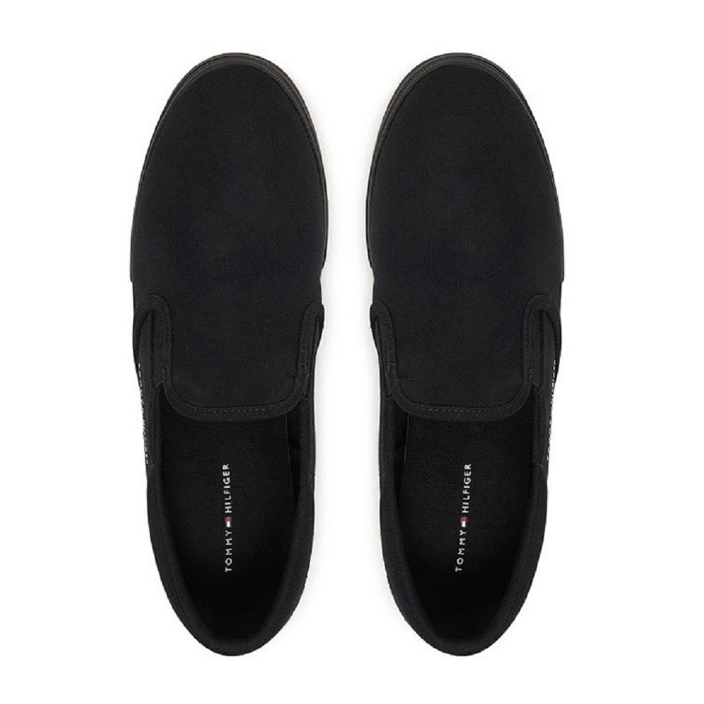 TOMMY HILFIGER</br>Tommy Hilfiger FM0FM05689-BDS Ανδρικά Sneakers Slip-On Μαύρο
