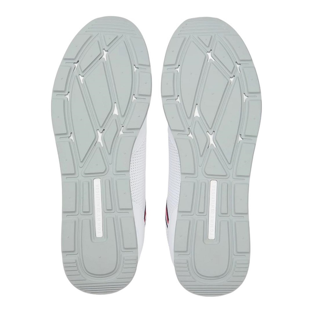 TOMMY HILFIGER</br>Tommy Hilfiger FM0FM05740-YBS Ανδρικά Sneakers Λευκό Δέρμα TOMMY HILFIGER</br>Tommy Hilfiger FM0FM05740-YBS Ανδρικά Sneakers Λευκό Δέρμα