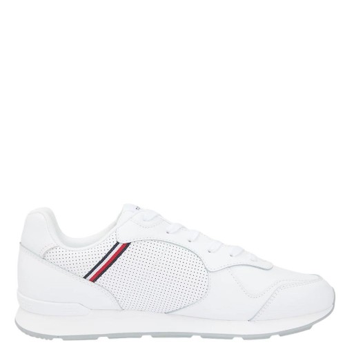 Tommy Hilfiger FM0FM05740-YBS Ανδρικά Sneakers Λευκό Δέρμα