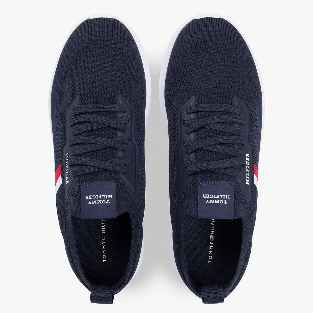 TOMMY HILFIGER</br>Tommy Hilfiger Lightweight Knitted Runner FM0FM05756-DW5 Ανδρικά Sneakers Μπλε