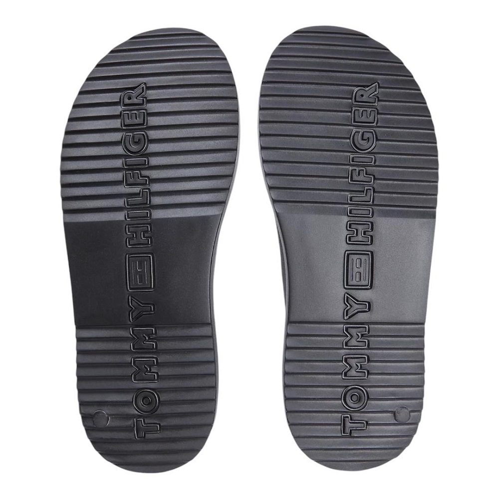 TOMMY HILFIGER</br>Tommy Hilfiger Light Adjustable Pool Slider FM0FM05757-BDS Ανδρικές Σαγιονάρες Μαύρο