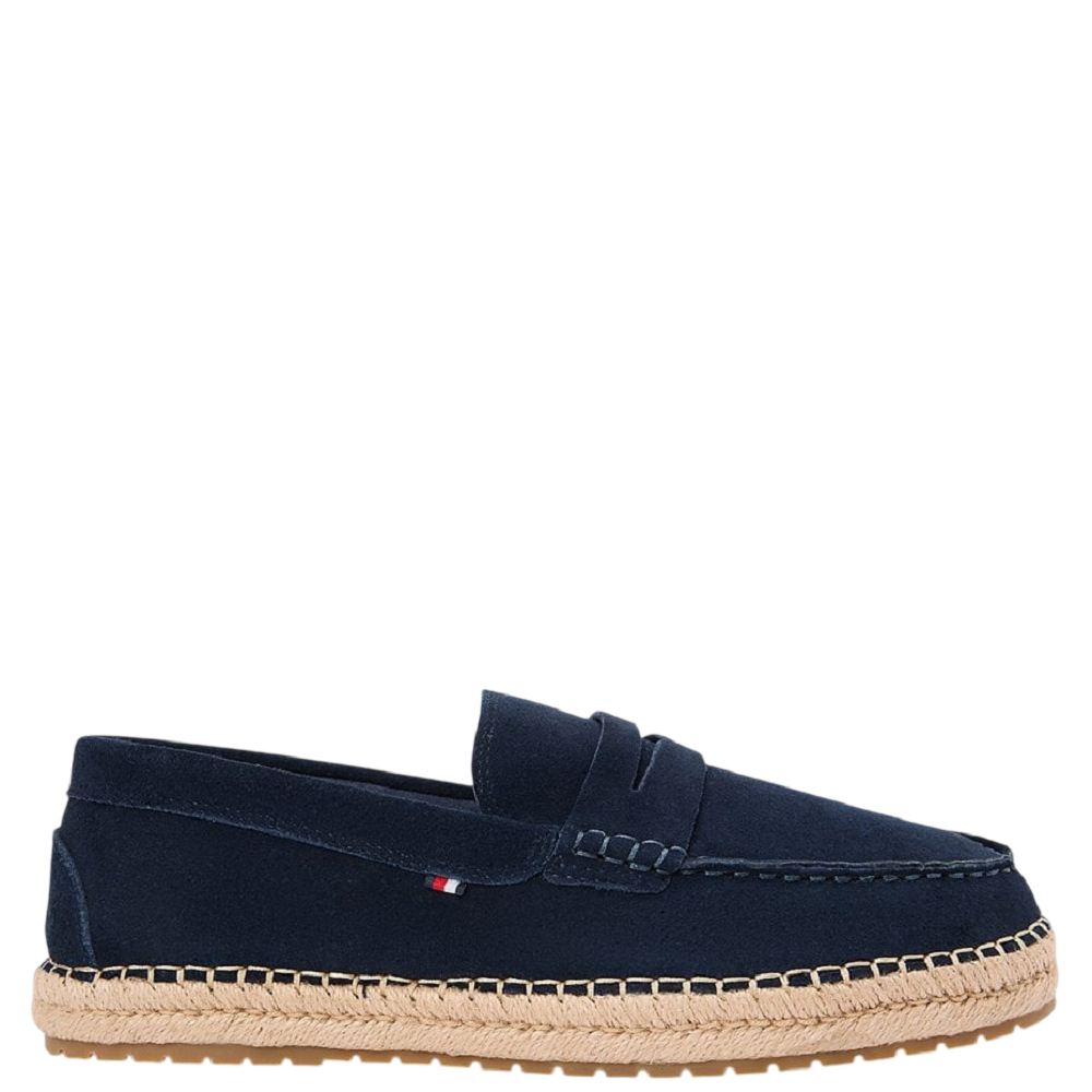 TOMMY HILFIGER</br>Tommy Hilfiger Flexible Suede Espadrille FM0FM05794-DW5 Ανδρικές Εσπαντρίγιες Μπλε 