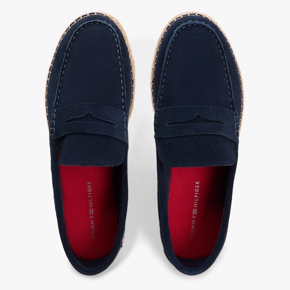 TOMMY HILFIGER</br>Tommy Hilfiger Flexible Suede Espadrille FM0FM05794-DW5 Ανδρικές Εσπαντρίγιες Μπλε 