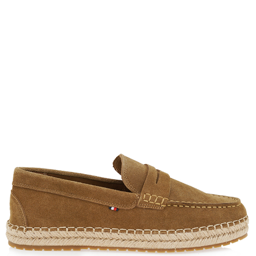 Tommy Hilfiger Flexible Suede Espadrille FM0FM05794-GVQ Ανδρικές Εσπαντρίγιες Ταμπά
