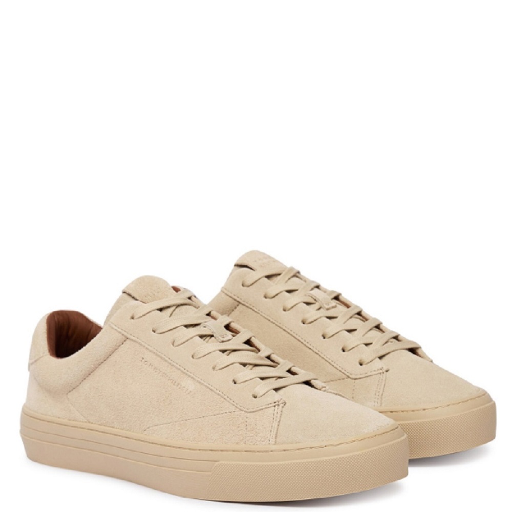 TOMMY HILFIGER</br>Tommy Hilfiger Park Premium FM0FM05829-RBT Ανδρικά Sneakers Μπεζ Suede