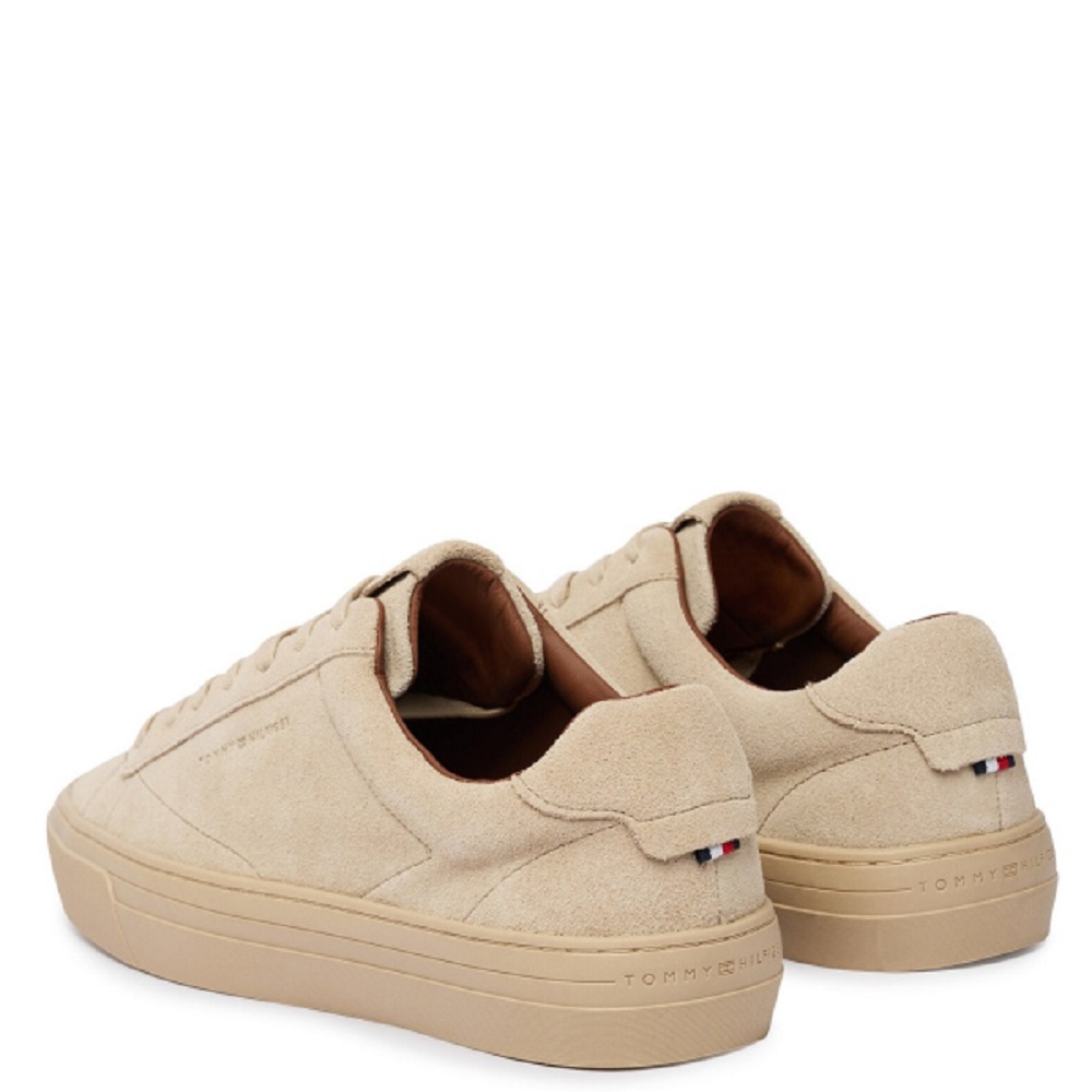 TOMMY HILFIGER</br>Tommy Hilfiger Park Premium FM0FM05829-RBT Ανδρικά Sneakers Μπεζ Suede