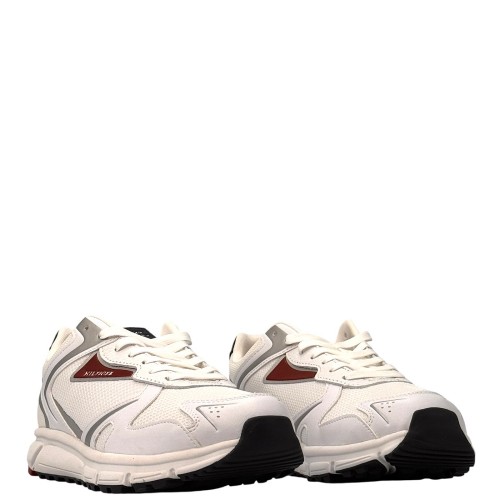 Tommy Hilfiger Yukon Mix FM0FM05833-YBS Ανδρικά Sneakers Λευκό