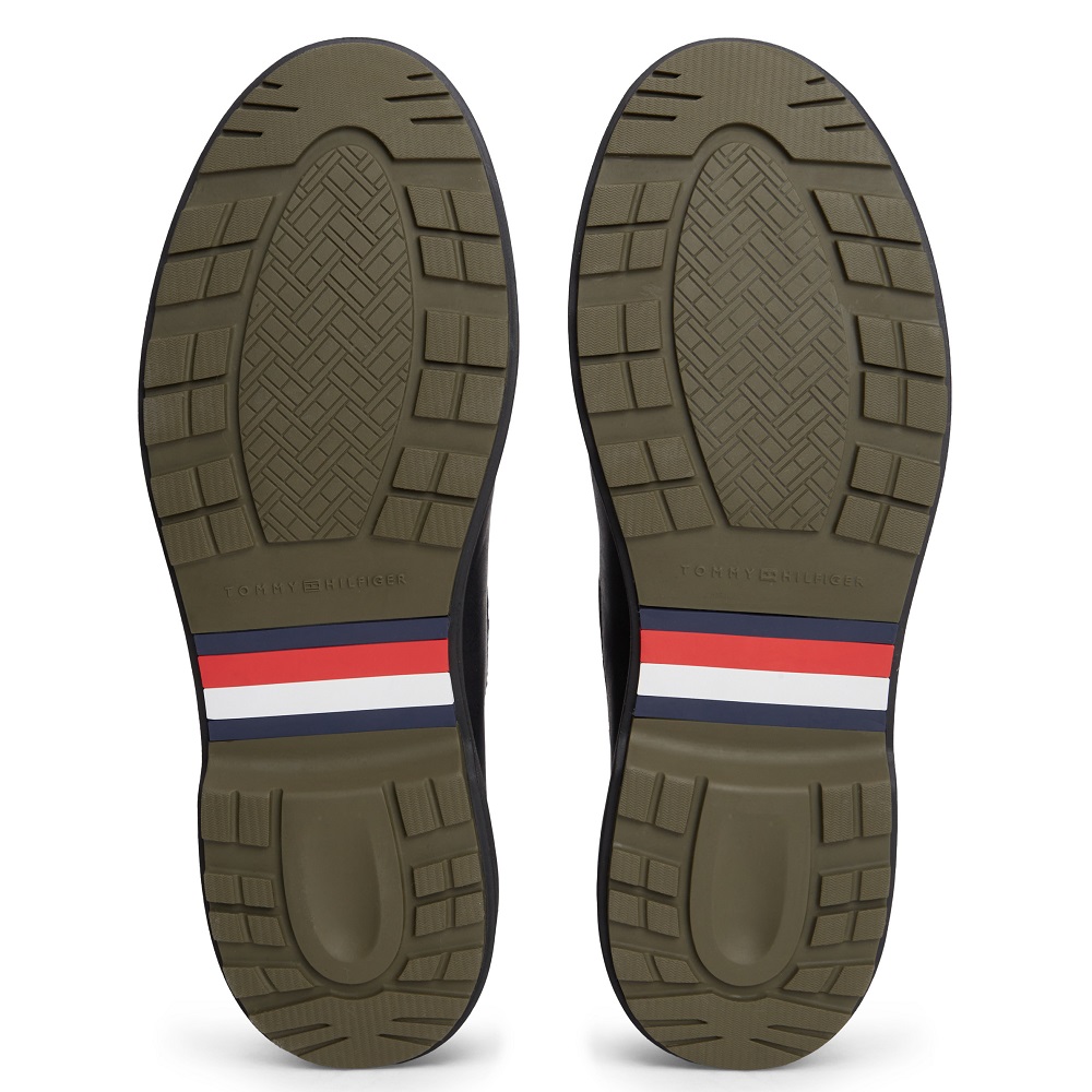 TOMMY HILFIGER</br>Tommy Hilfiger Outdoor Warm Leather Chelsea FM0FM05958-BDS Ανδρικά Μποτάκια Chelsea Μαύρο Δέρμα Με Επένδυση TOMMY HILFIGER</br>Tommy Hilfiger Outdoor Warm Leather Chelsea FM0FM05958-BDS Ανδρικά Μποτάκια Chelsea Μαύρο Δέρμα Με Επένδυση
