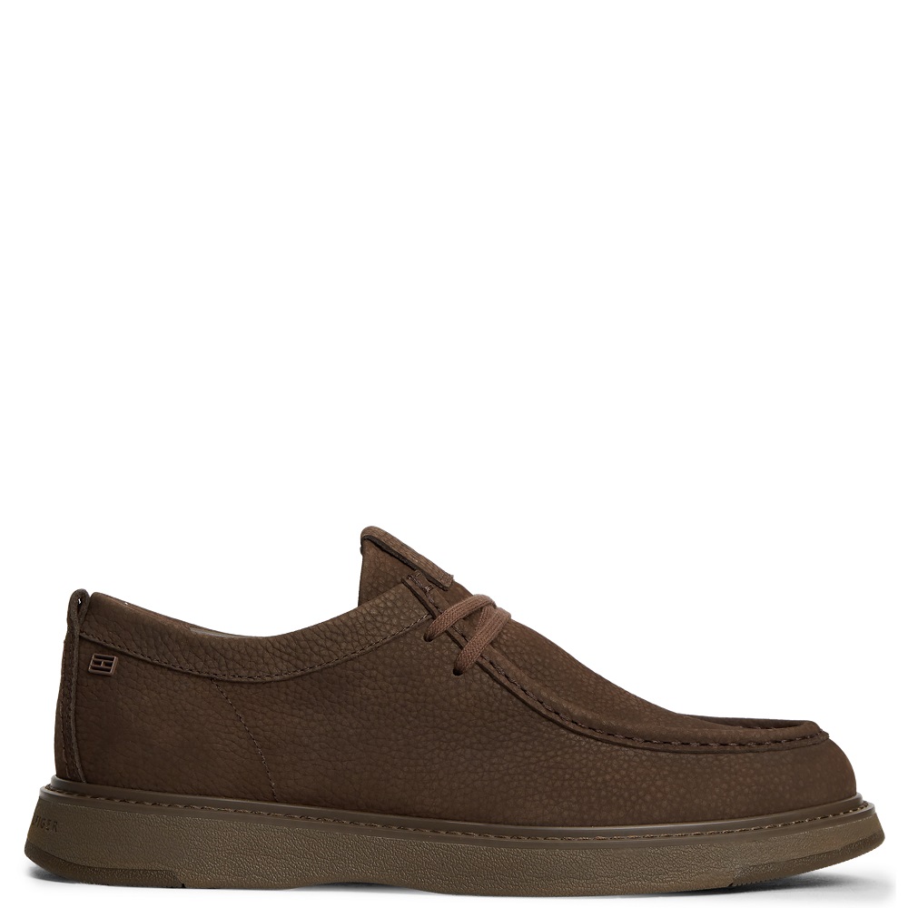 TOMMY HILFIGER</br>Tommy Hilfiger Comfort Nubuck Moc Toe Shoes FM0FM05975-GV0 Ανδρικά Δετά Παπούτσια Καφέ Nubuck Δέρμα TOMMY HILFIGER</br>Tommy Hilfiger Comfort Nubuck Moc Toe Shoes FM0FM05975-GV0 Ανδρικά Δετά Παπούτσια Καφέ Nubuck Δέρμα