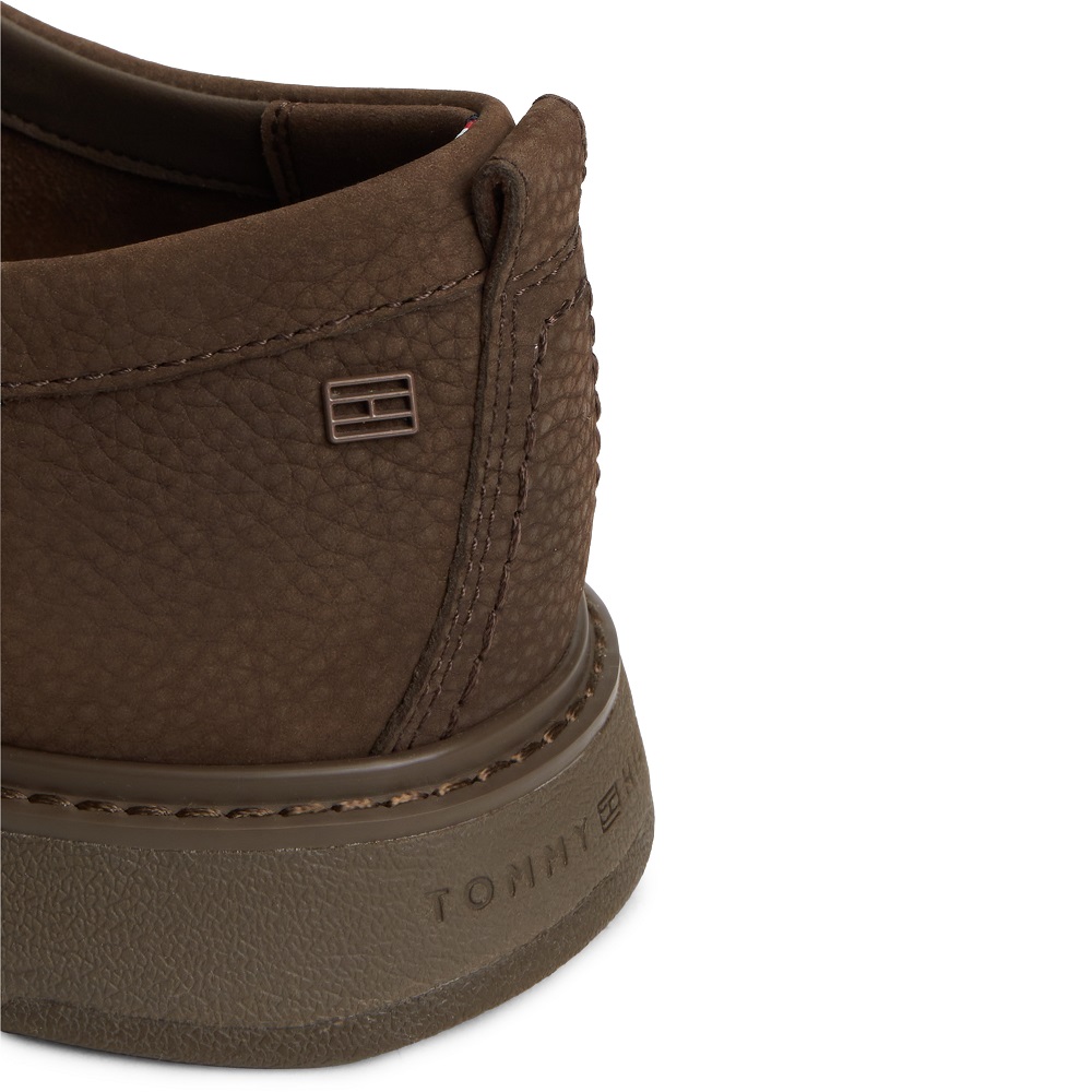 TOMMY HILFIGER</br>Tommy Hilfiger Comfort Nubuck Moc Toe Shoes FM0FM05975-GV0 Ανδρικά Δετά Παπούτσια Καφέ Nubuck Δέρμα TOMMY HILFIGER</br>Tommy Hilfiger Comfort Nubuck Moc Toe Shoes FM0FM05975-GV0 Ανδρικά Δετά Παπούτσια Καφέ Nubuck Δέρμα