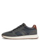 TOMMY HILFIGER</br>Tommy Hilfiger Elevated Mix Runner FM0FM06084-DW5 Ανδρικά Sneakers Μπλε Δέρμα TOMMY HILFIGER</br>Tommy Hilfiger Elevated Mix Runner FM0FM06084-DW5 Ανδρικά Sneakers Μπλε Δέρμα