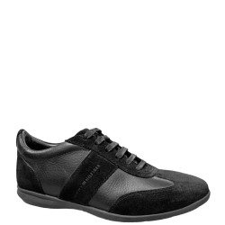 Ανδρικά Sneakers Μαύρο Δέρμα FM56816194-990 Tommy Hilfiger