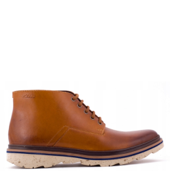 Ανδρικά Μποτάκια Κονιάκ Δέρμα FRELAN HIKE Clarks