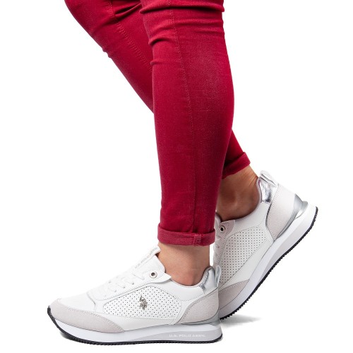 Γυναικεία Sneakers Λευκό FRISBY002A-WHI U.S. Polo Assn Γυναικεία Sneakers Λευκό FRISBY002A-WHI U.S. Polo Assn