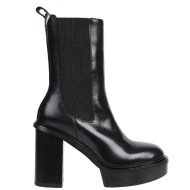 Γυναικεία Μποτάκια Μαύρο FW0FW07542-BDS Tommy Hilfiger