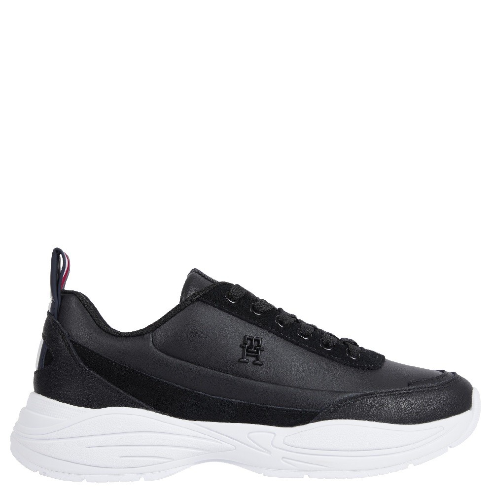 TOMMY HILFIGER</br>Γυναικεία sneakers Μαύρο FW0FW07607-BDS Tommy Hilfiger TOMMY HILFIGER</br>Γυναικεία sneakers Μαύρο FW0FW07607-BDS Tommy Hilfiger