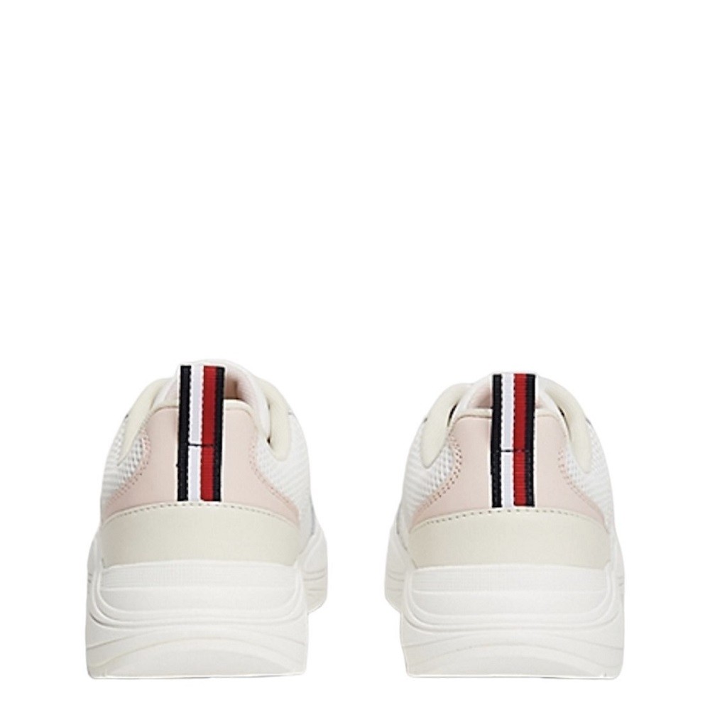 TOMMY HILFIGER</br>Γυναικεία Sneakers Εκρού/Ροζ Δέρμα FW0FW07818-0LA Tommy Hilfiger TOMMY HILFIGER</br>Γυναικεία Sneakers Εκρού/Ροζ Δέρμα FW0FW07818-0LA Tommy Hilfiger