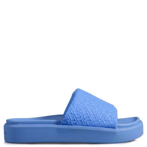 Tommy Hilfiger FW0FW07855-C30 Γυναικείες Παντόφλες Γαλάζιο