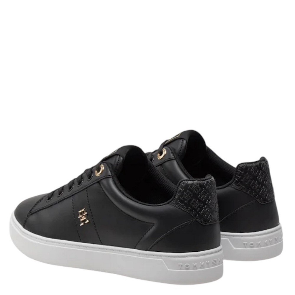 TOMMY HILFIGER</br>Γυναικεία Sneakers Μαύρο Δέρμα FW0FW07999-BDS Tommy Hilfiger TOMMY HILFIGER</br>Γυναικεία Sneakers Μαύρο Δέρμα FW0FW07999-BDS Tommy Hilfiger
