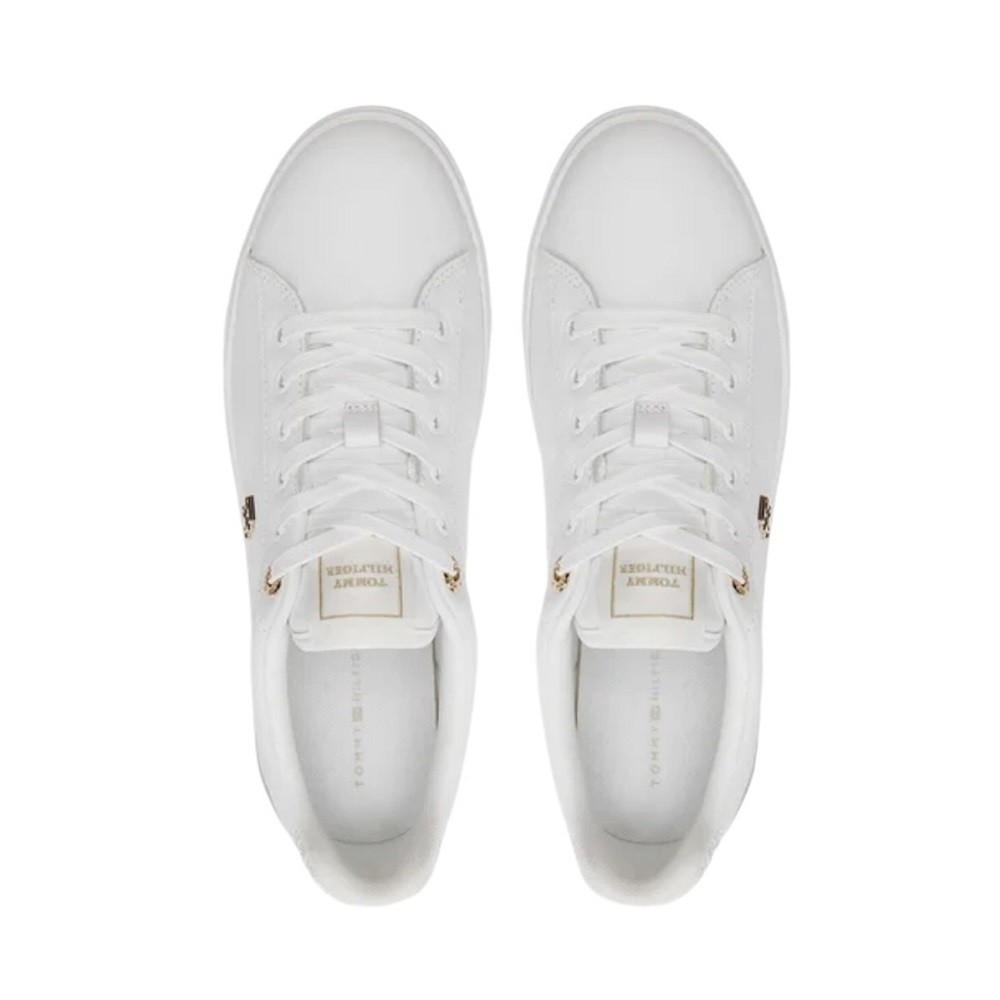 TOMMY HILFIGER</br>Γυναικεία Sneakers Λευκό Δέρμα FW0FW07999-YBS Tommy Hilfiger TOMMY HILFIGER</br>Γυναικεία Sneakers Λευκό Δέρμα FW0FW07999-YBS Tommy Hilfiger