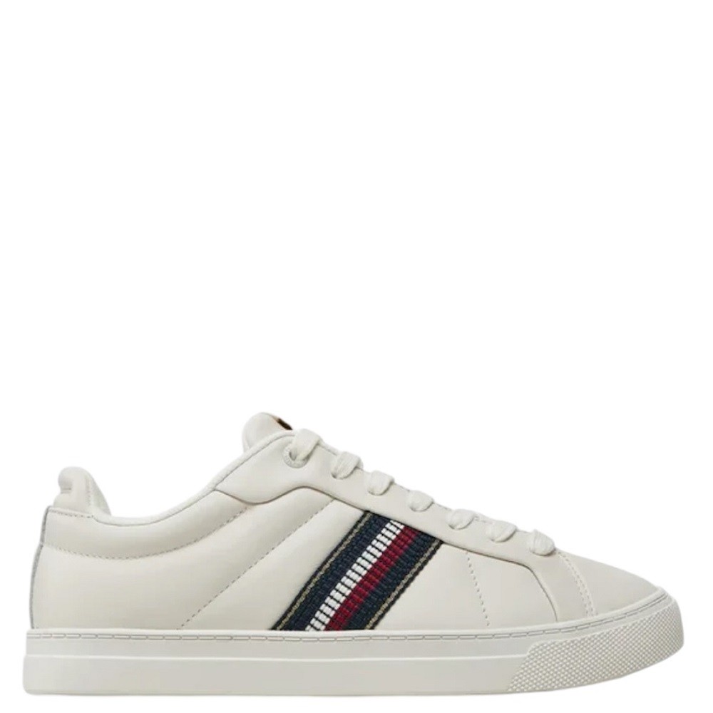 TOMMY HILFIGER</br>Γυναικεία Sneakers Εκρού Δέρμα FW0FW08110-YBL Tommy Hilfiger TOMMY HILFIGER</br>Γυναικεία Sneakers Εκρού Δέρμα FW0FW08110-YBL Tommy Hilfiger