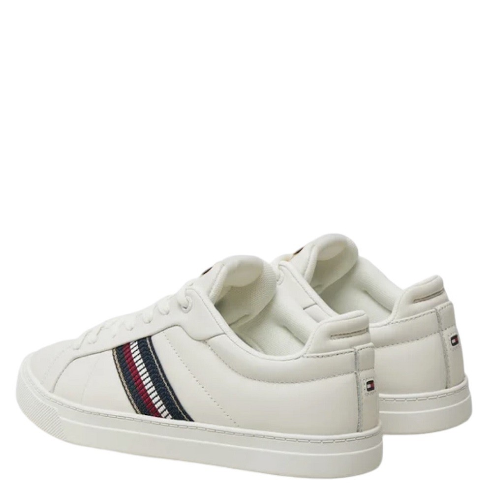 TOMMY HILFIGER</br>Γυναικεία Sneakers Εκρού Δέρμα FW0FW08110-YBL Tommy Hilfiger TOMMY HILFIGER</br>Γυναικεία Sneakers Εκρού Δέρμα FW0FW08110-YBL Tommy Hilfiger