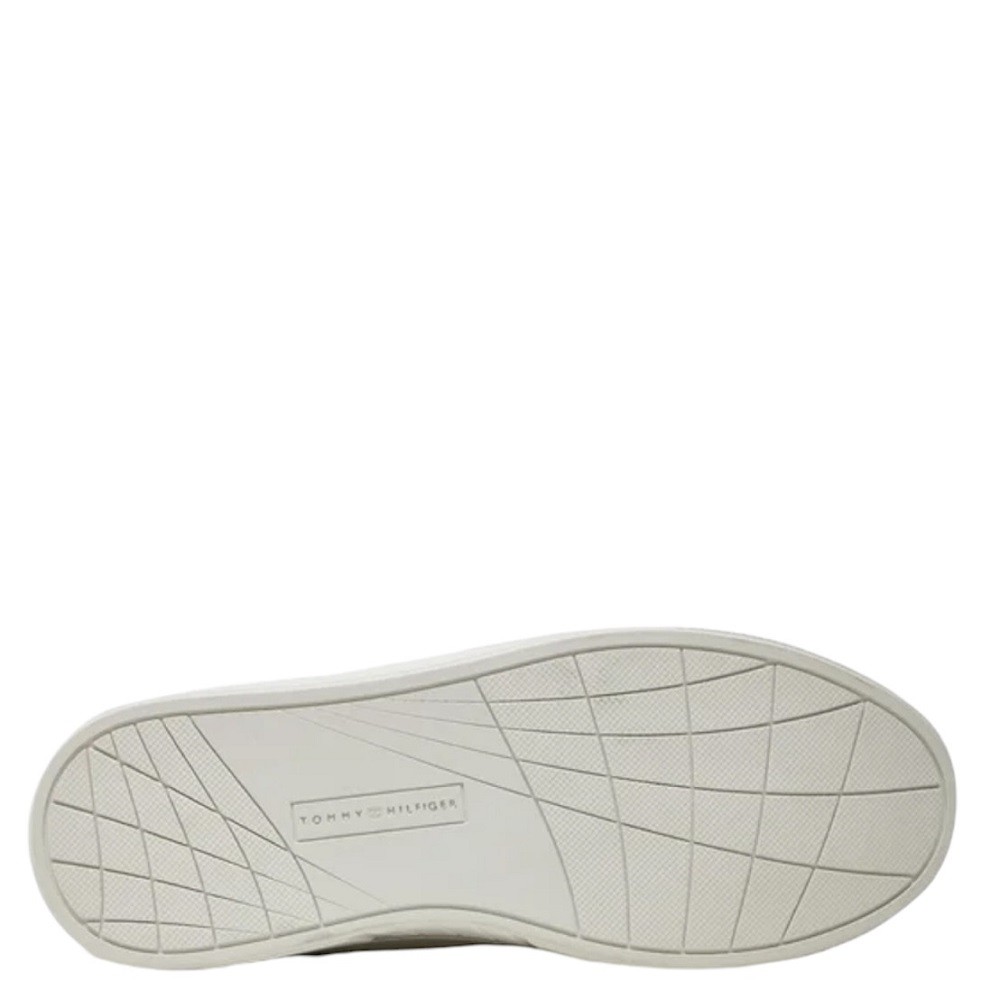 TOMMY HILFIGER</br>Γυναικεία Sneakers Εκρού Δέρμα FW0FW08110-YBL Tommy Hilfiger TOMMY HILFIGER</br>Γυναικεία Sneakers Εκρού Δέρμα FW0FW08110-YBL Tommy Hilfiger
