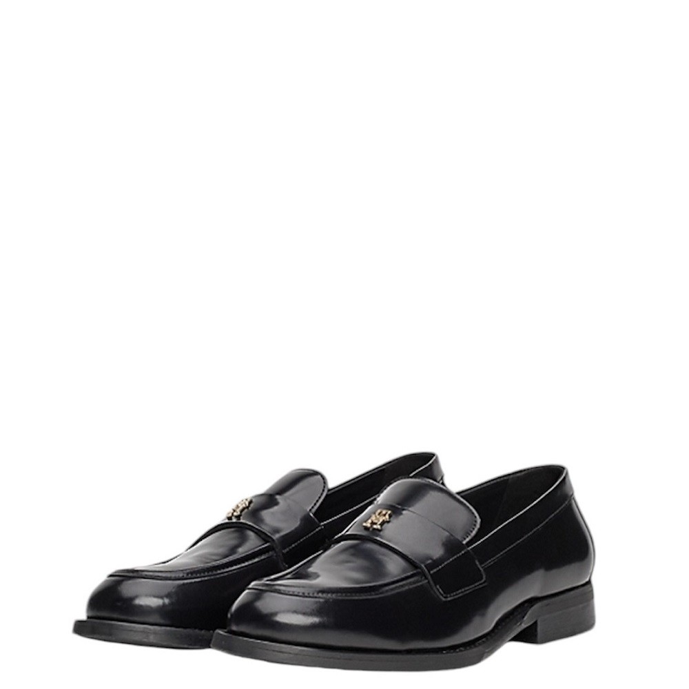 TOMMY HILFIGER</br>Γυναικεία Loafers Μαύρο Δέρμα FW0FW08316-BDS Tommy Hilfiger TOMMY HILFIGER</br>Γυναικεία Loafers Μαύρο Δέρμα FW0FW08316-BDS Tommy Hilfiger