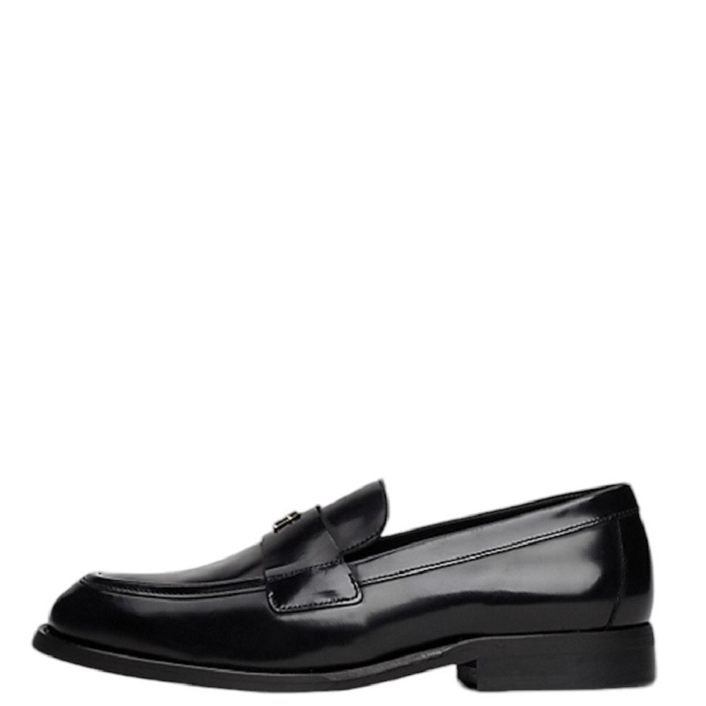 TOMMY HILFIGER</br>Γυναικεία Loafers Μαύρο Δέρμα FW0FW08316-BDS Tommy Hilfiger TOMMY HILFIGER</br>Γυναικεία Loafers Μαύρο Δέρμα FW0FW08316-BDS Tommy Hilfiger