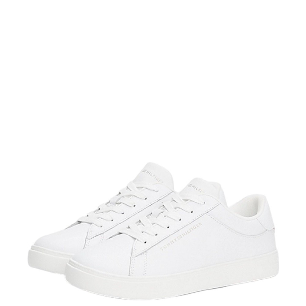 TOMMY HILFIGER</br>Γυναικεία Sneakers Λευκό Δέρμα FW0FW08320-YBS Tommy Hilfiger TOMMY HILFIGER</br>Γυναικεία Sneakers Λευκό Δέρμα FW0FW08320-YBS Tommy Hilfiger