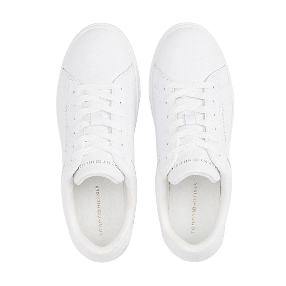 TOMMY HILFIGER</br>Γυναικεία Sneakers Λευκό Δέρμα FW0FW08320-YBS Tommy Hilfiger TOMMY HILFIGER</br>Γυναικεία Sneakers Λευκό Δέρμα FW0FW08320-YBS Tommy Hilfiger
